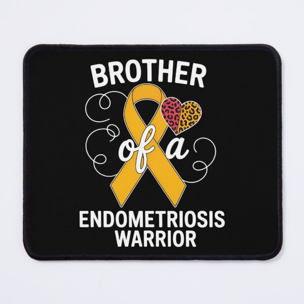 Item preview, Brother Endometriosis Awareness Leopard Buffalo Plaid designed and sold by comptorasunfia.