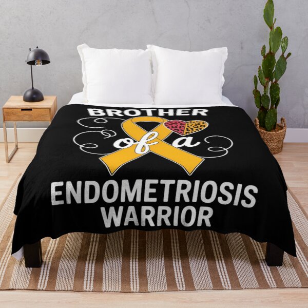 Item preview, Brother Endometriosis Awareness Leopard Buffalo Plaid designed and sold by comptorasunfia.