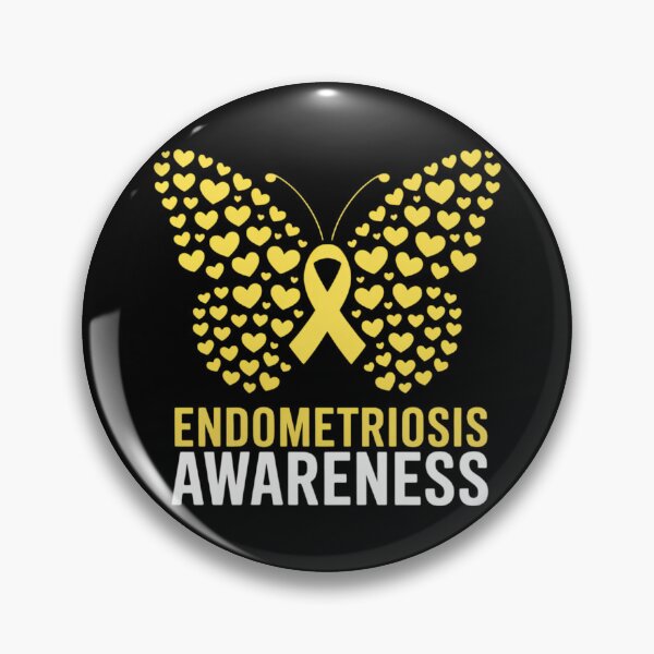 Item preview, Butterfly Endometriosis Awareness Month Endo Support Ribbon designed and sold by comptorasunfia.