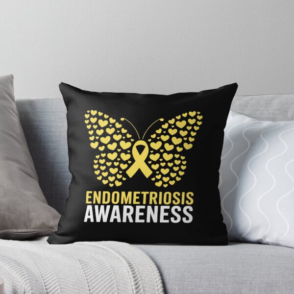 Item preview, Butterfly Endometriosis Awareness Month Endo Support Ribbon designed and sold by comptorasunfia.