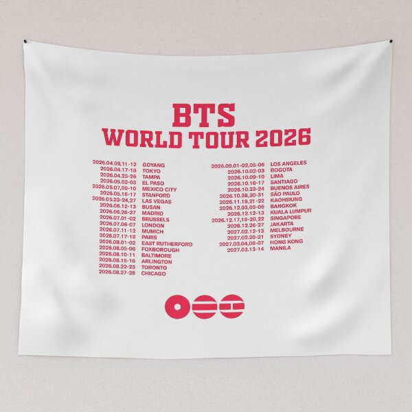 Item preview, BTS World Tour 2026 Arirang designed and sold by delllsdesigns.