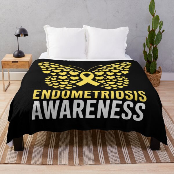 Item preview, Butterfly Endometriosis Awareness Month Endo Support Ribbon designed and sold by comptorasunfia.
