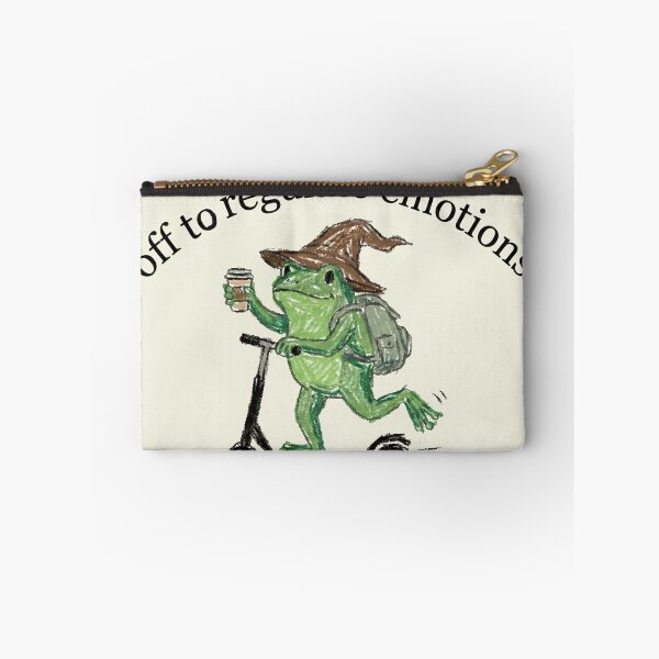 Item preview, Off To Regulate Emotions Wizard Frog designed and sold by AdyKurniawan.