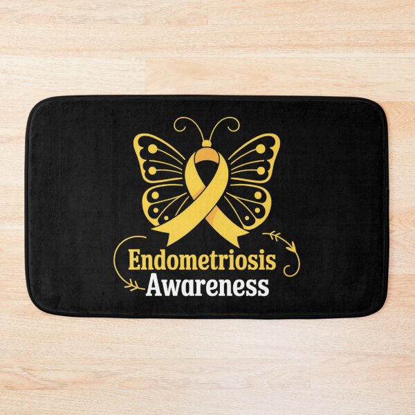 Item preview, Butterfly Yellow Ribbon Endometriosis Awareness designed and sold by comptorasunfia.