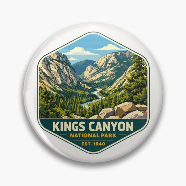 Item preview, Kings Canyon National Park Sticker designed and sold by Gideon Emmerich.