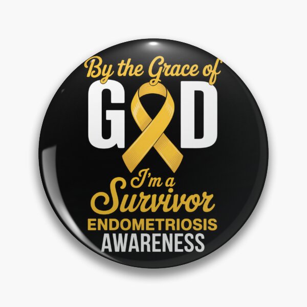 Item preview, By The Grace God I_m A Survivor Endometriosis Survivor designed and sold by comptorasunfia.