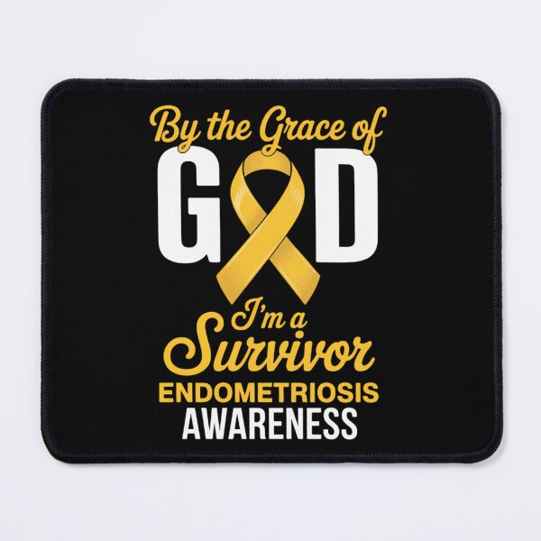 Item preview, By The Grace God I_m A Survivor Endometriosis Survivor designed and sold by comptorasunfia.
