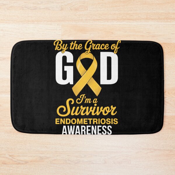 Item preview, By The Grace God I_m A Survivor Endometriosis Survivor designed and sold by comptorasunfia.