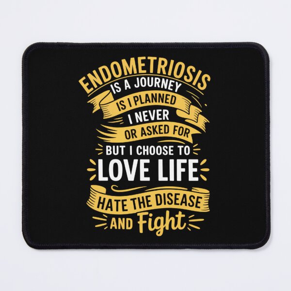Item preview, Choose To Love Life And Fight Endometriosis Awareness designed and sold by comptorasunfia.