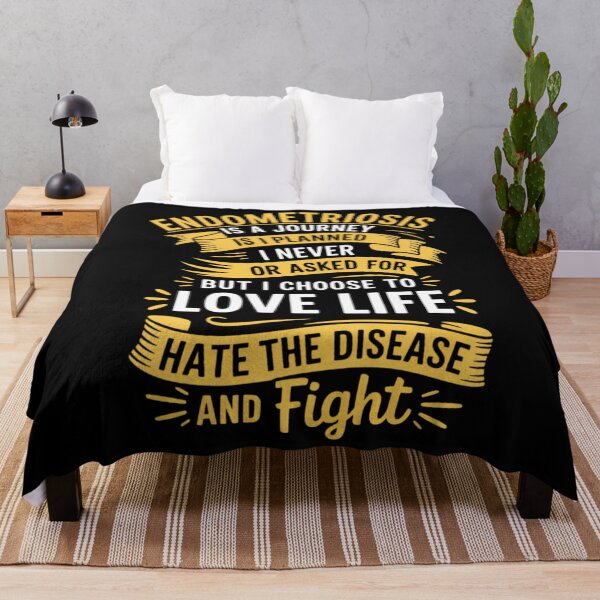 Item preview, Choose To Love Life And Fight Endometriosis Awareness designed and sold by comptorasunfia.