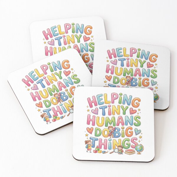 Item preview, Helping Tiny Humans Teacher Art designed and sold by AdyKurniawan.
