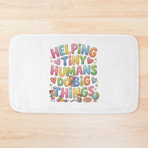 Item preview, Helping Tiny Humans Teacher Art designed and sold by AdyKurniawan.