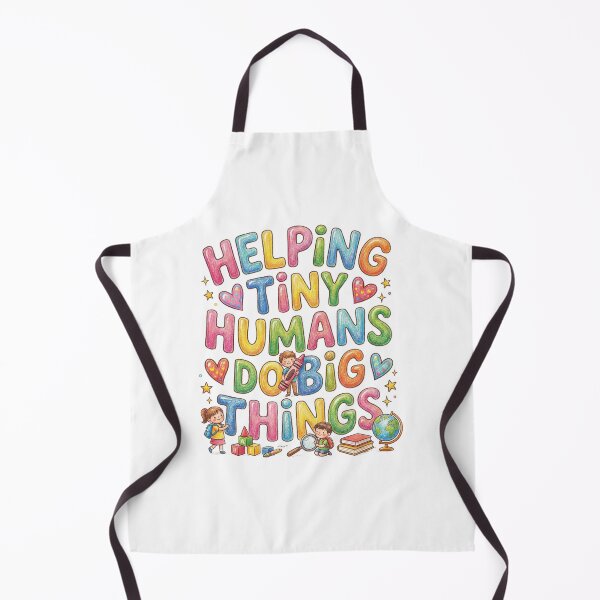 Item preview, Helping Tiny Humans Teacher Art designed and sold by AdyKurniawan.