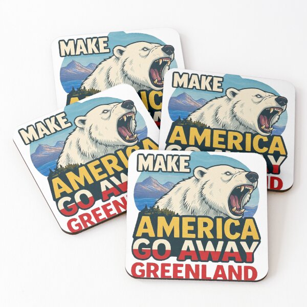 Item preview, Make America Go Away Greenland designed and sold by yunamaliskova.