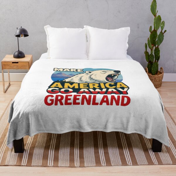 Item preview, Make America Go Away Greenland designed and sold by yunamaliskova.