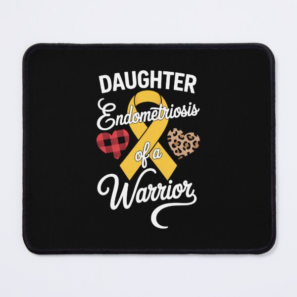 Item preview, Daughter Endometriosis Awareness Leopard Buffalo Plaid designed and sold by comptorasunfia.