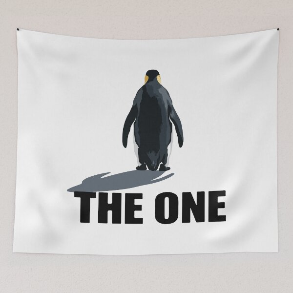 Item preview, The One Penguin designed and sold by HipsterAnimals.