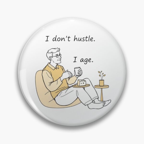 Item preview, Minimalist Illustration of Man with Cheese and Drink designed and sold by Iuqiune.