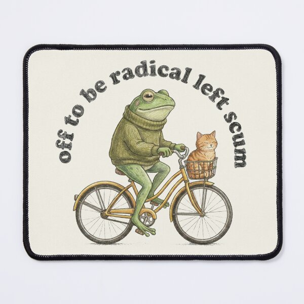 Item preview, Radical Left Scum Frog designed and sold by AdyKurniawan.