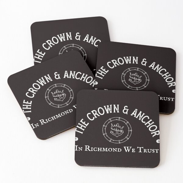 Item preview, The Crown And Anchor The Crown And Anchor Pub In Richmond We Trust Richmond Pub Coach Beard Coach Lasso Richmond  Lasso Pub Uk Pub designed and sold by Fiicha.