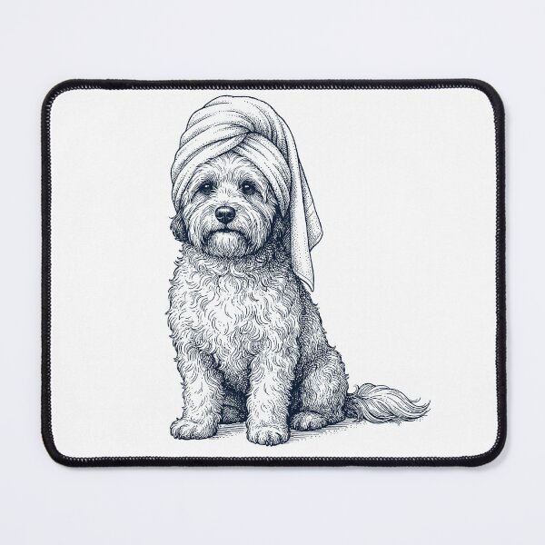 Item preview, Havanese Spa Bath Dog Mom Dad designed and sold by DoodleTortle.
