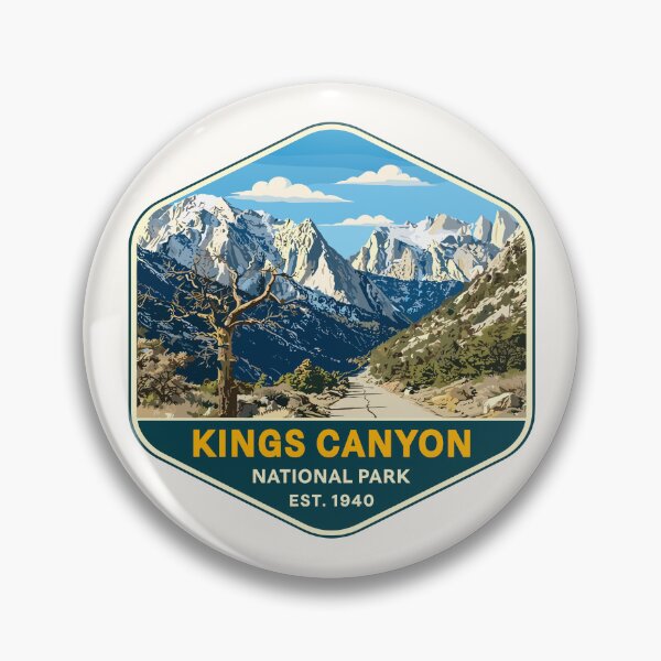 Item preview, Kings Canyon National Park Sticker designed and sold by Gideon Emmerich.