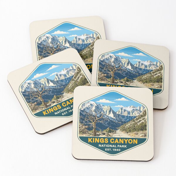 Item preview, Kings Canyon National Park Sticker designed and sold by Gideon Emmerich.