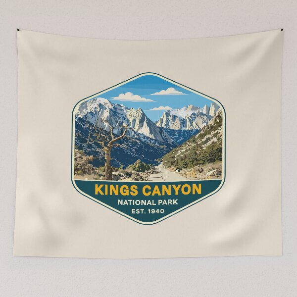 Item preview, Kings Canyon National Park Sticker designed and sold by Gideon Emmerich.