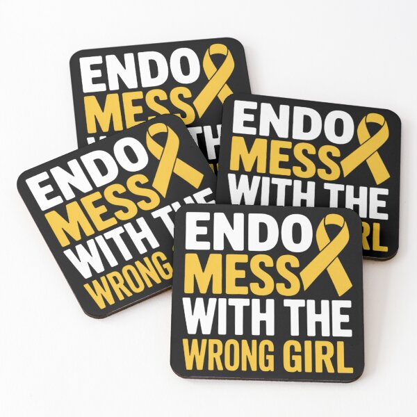 Item preview, Endo Messed With The Wrong Girl Funny Endometriosis Warrior designed and sold by sterabamineh.