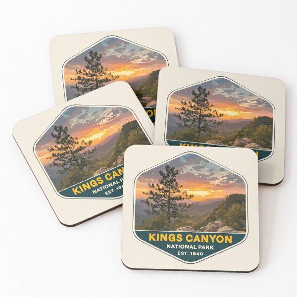 Item preview, Kings Canyon National Park Sticker designed and sold by Gideon Emmerich.