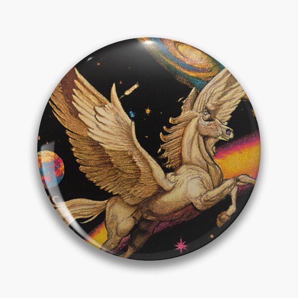 Item preview, Pegasus Galaxy Flight Tapestry – Winged Steed in Outer Space designed and sold by LuxuryApparels.