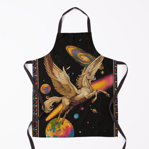 Item preview, Pegasus Galaxy Flight Tapestry – Winged Steed in Outer Space designed and sold by LuxuryApparels.