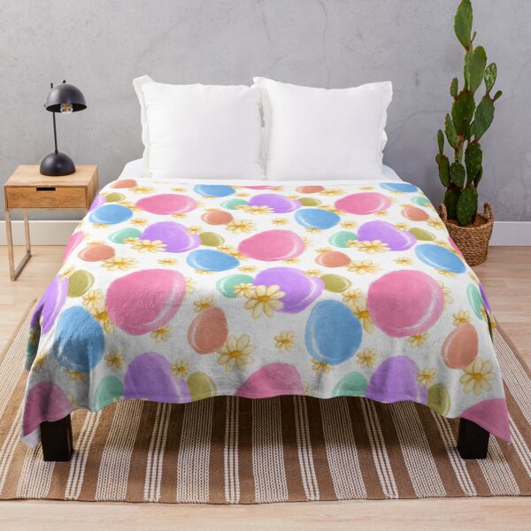 Item preview, 2026 Spring Rainbow Easter Egg Daisy Flowers Seamless Pattern designed and sold by imajine.