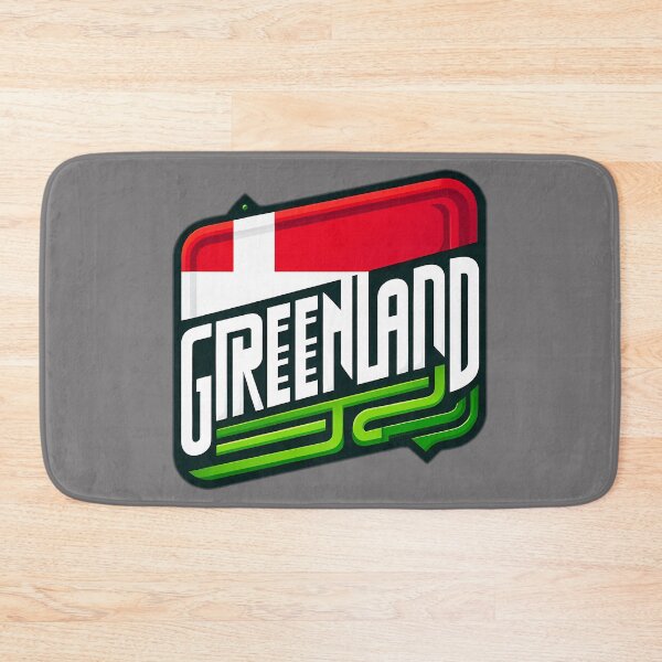 Item preview, greenland flag designed and sold by NRSROTE.