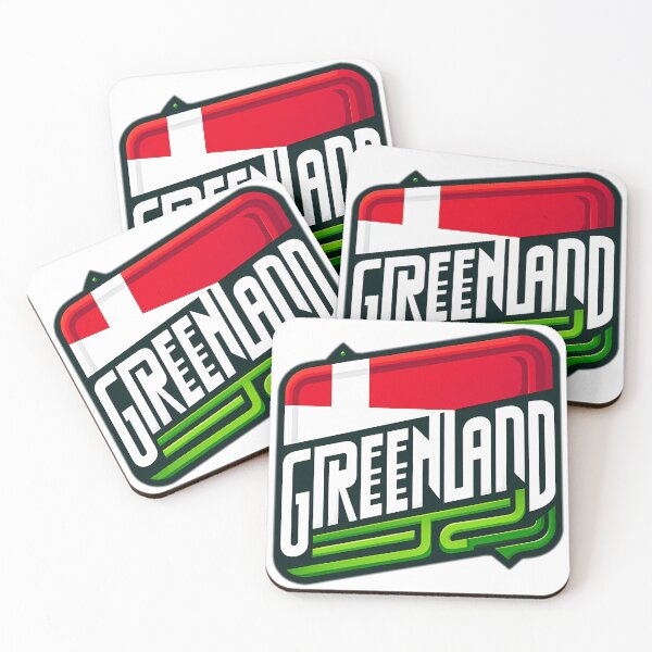 Item preview, greenland flag designed and sold by NRSROTE.