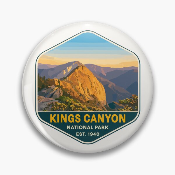 Item preview, Kings Canyon National Park Sticker designed and sold by Gideon Emmerich.