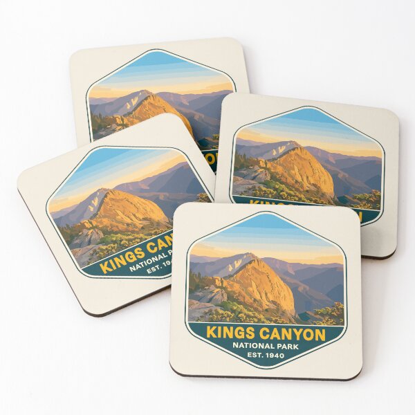 Item preview, Kings Canyon National Park Sticker designed and sold by Gideon Emmerich.