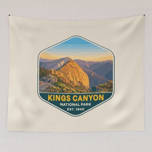 Item preview, Kings Canyon National Park Sticker designed and sold by Gideon Emmerich.
