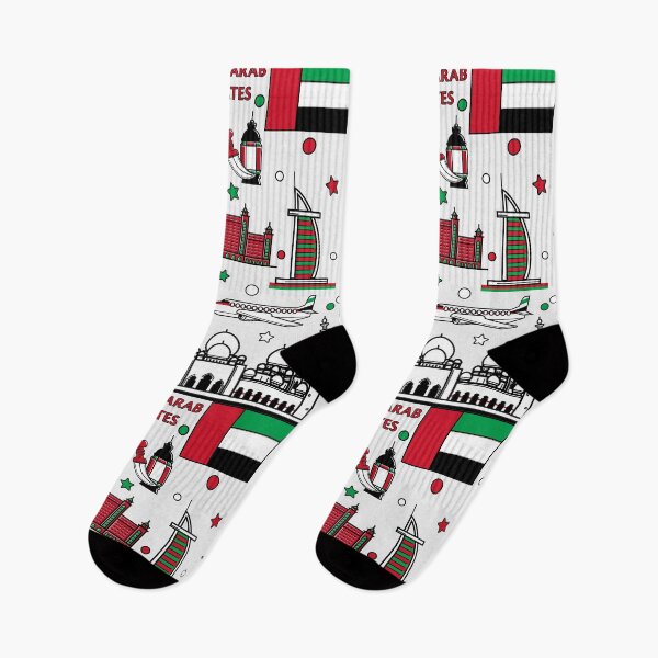 Item preview, UAE Pride, Ultimate Dubai & Abu Dhabi Landmark Icons designed and sold by mashmosh.