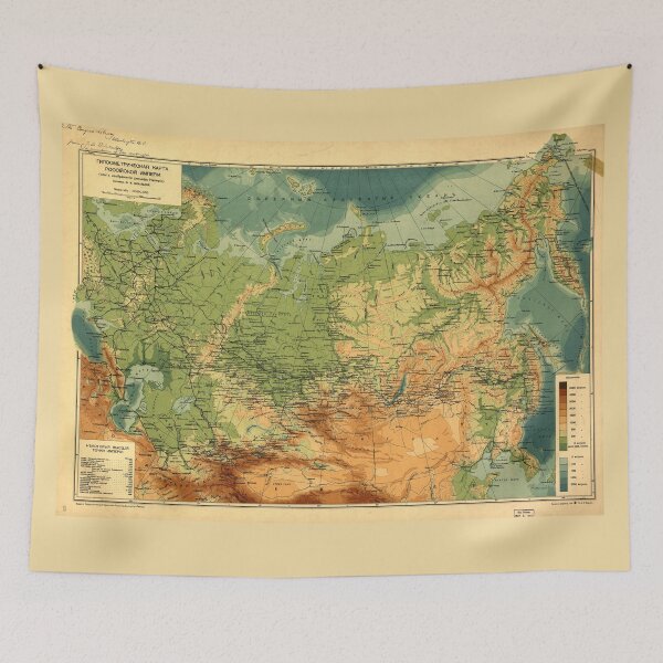 Item preview, Map of Russia (1912) designed and sold by allhistory.