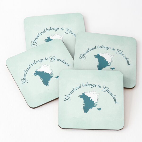 Item preview, Greenland Belongs to Greenland – Minimalist Nordic Map Design designed and sold by Nickfeauri.