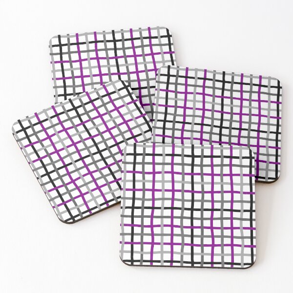 Item preview, Contemporary Playful Abstract Lattice In Asexual LGBTQ Palette designed and sold by teeworthy.