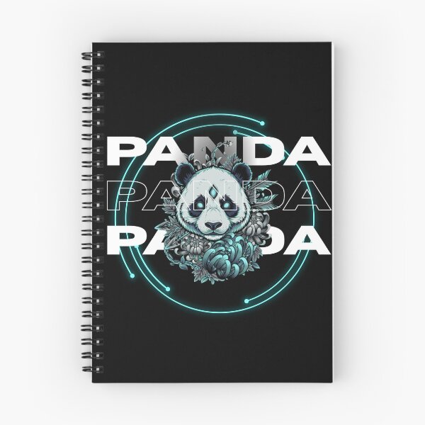 Item preview, PANDA Panda Panda – Neon Panda Cyber Aesthetic Design designed and sold by ayvidemporium.