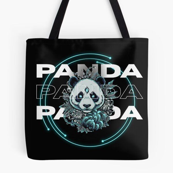 Item preview, PANDA Panda Panda – Neon Panda Cyber Aesthetic Design designed and sold by ayvidemporium.