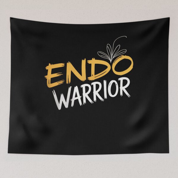 Item preview, Endo Warrior Endometriosis Awareness Disease 1 designed and sold by tiekanamac.