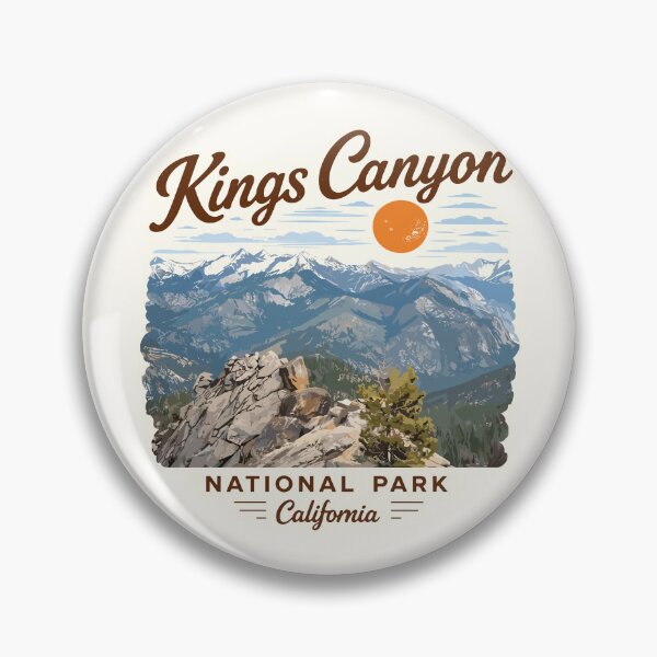 Item preview, Kings Canyon National Park Sticker designed and sold by Gideon Emmerich.