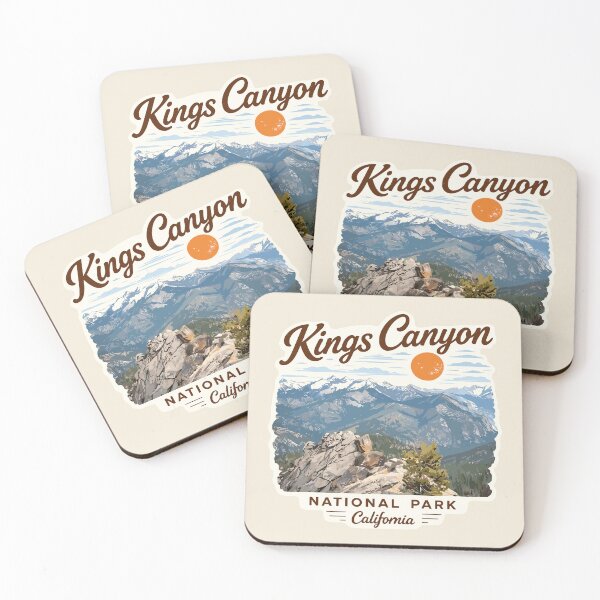 Item preview, Kings Canyon National Park Sticker designed and sold by Gideon Emmerich.