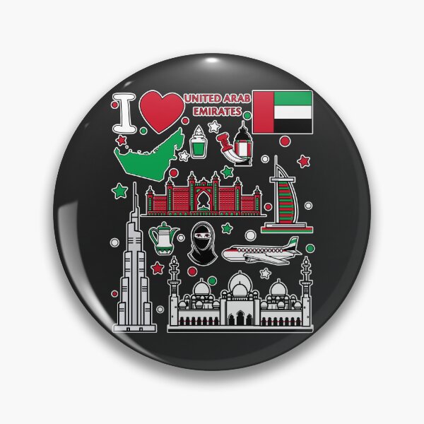 Item preview, UAE Heritage & Landmarks, The Ultimate Dubai & Abu Dhabi Pride Collection designed and sold by mashmosh.