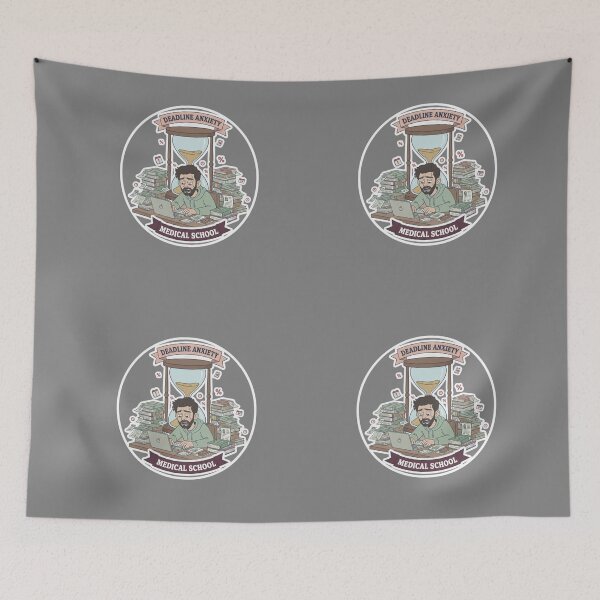 Item preview, Deadline Anxiety Funny Medical School Student Study Humor designed and sold by medoutfits.