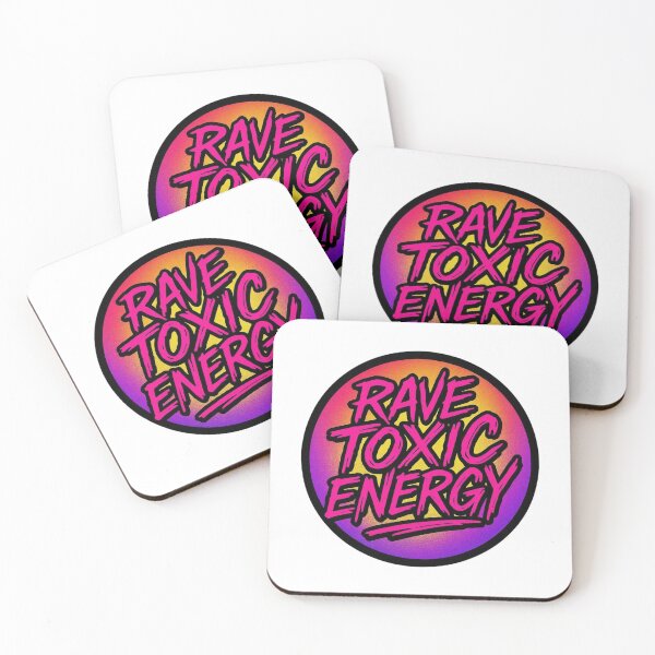Item preview, Rave Toxic Energy – Neon Hardcore Rave Statement designed and sold by |TRSSHOP|.